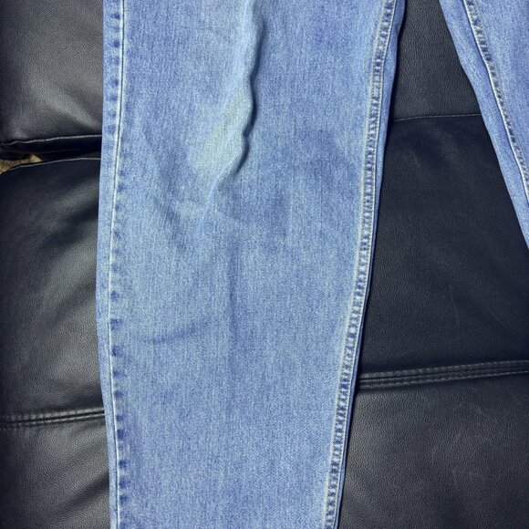 Levi's 560 Men's Tapered Leg Jeans Blue Denim Medium Wash 5-Pocket Design - Picture 7 of 9